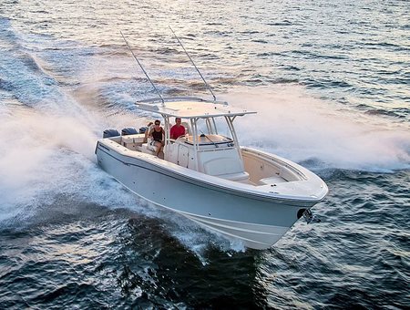 Private sportfishing charter boat