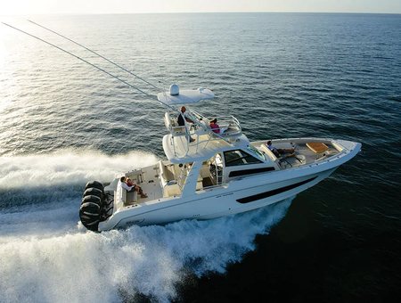 Private sportfishing charter boat