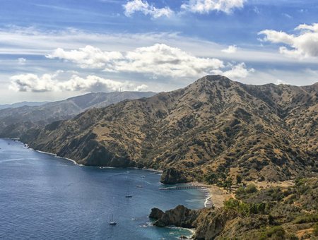 Catalina Island coastline