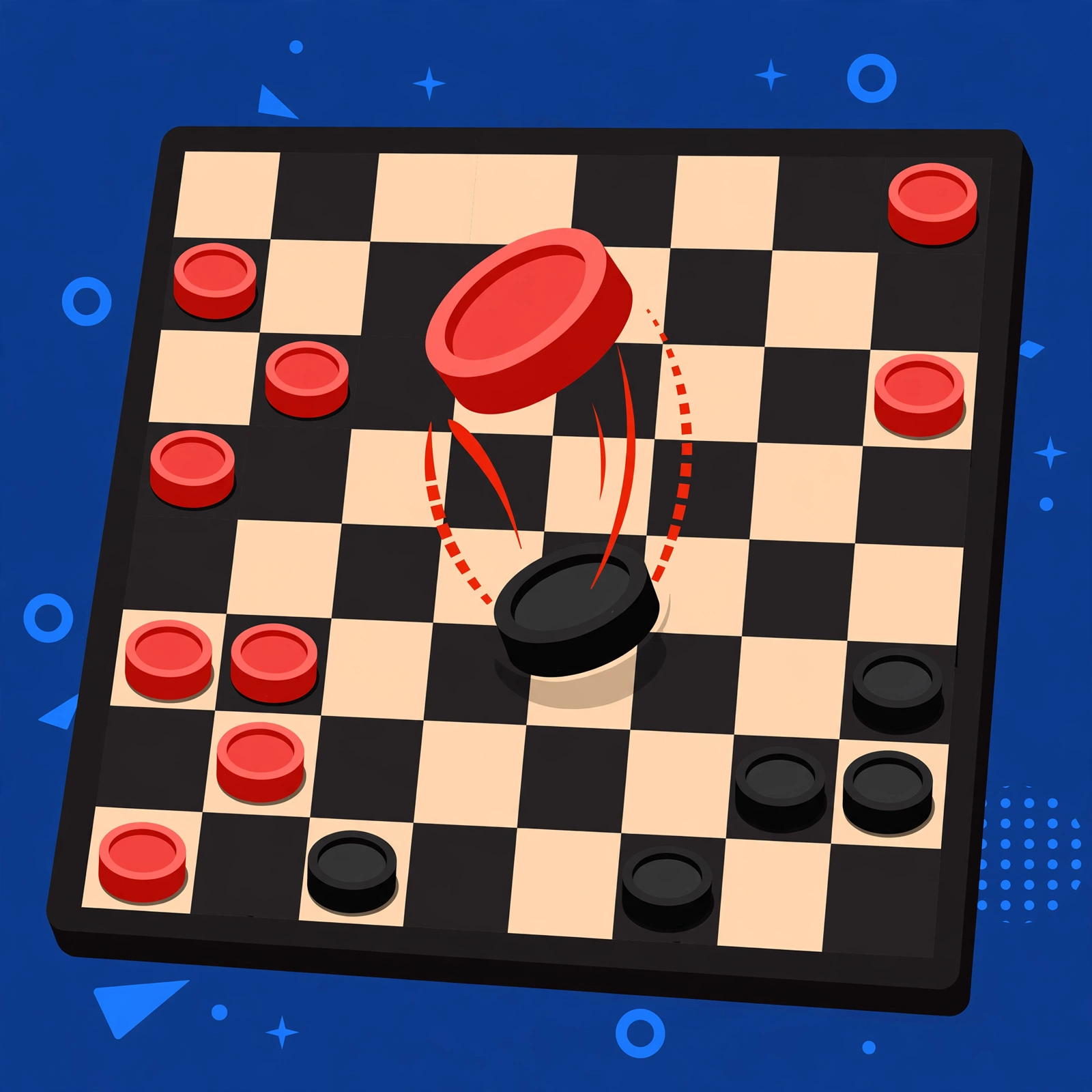 Checkers cover art