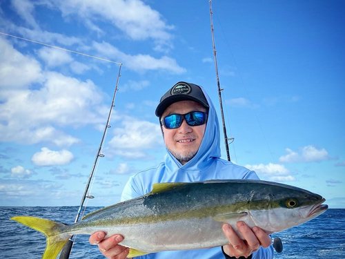 Angler with a fresh catch