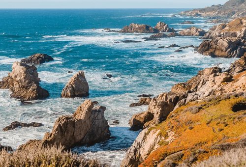 Southern California coastline